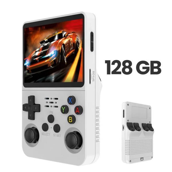 Rucna konzola GAME MASTER R36S 128GB bela