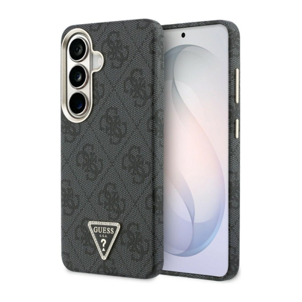 Maska Guess 4G Triangle Logo MagSafe za Samsung S26 Plus/ S946B crna