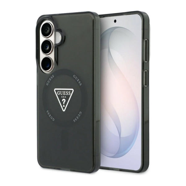 Maska Guess IML Gradient Triangle MagSafe za Samsung S26/ S941B crna