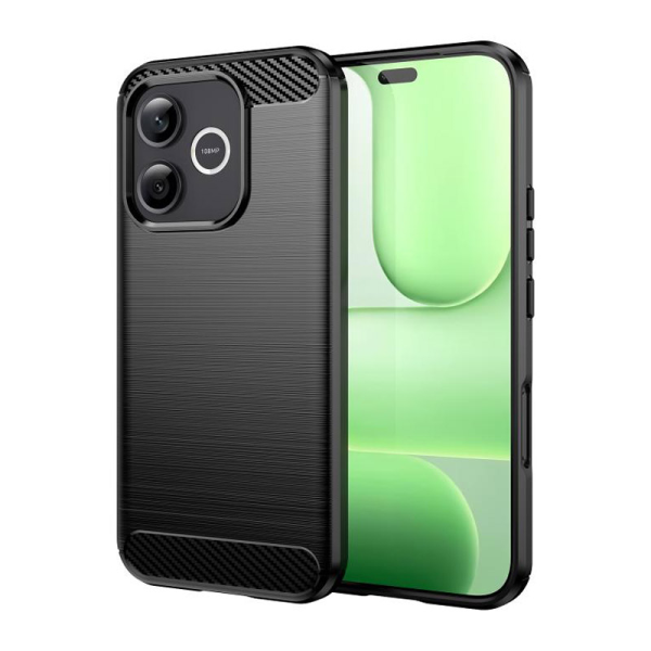 Maska Silicone Defender za Honor 600 Lite crna.
