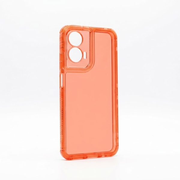 Maska Color Transparent za Motorola Moto G35 crvena