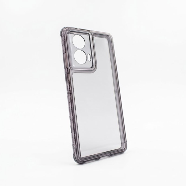 Maska Color Transparent za Motorola Edge 50 Fusion/ Moto G96 crna