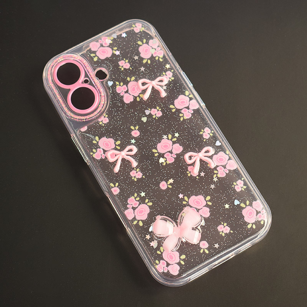 Maska Spring Romance za iPhone 17 Roselle