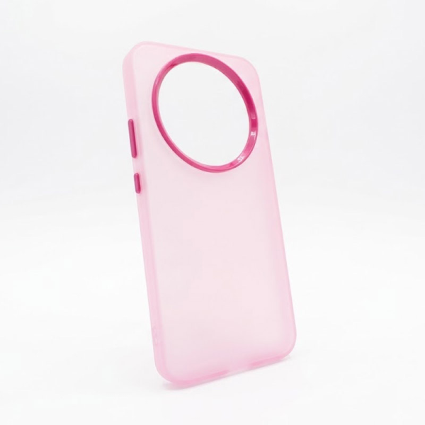 Maska Electro Glow Frame za Honor Magic 8 Lite/ X9d roze