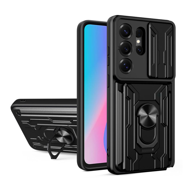 Maska Titan Ring Wallet za Samsung S26 Ultra/ S941B crna