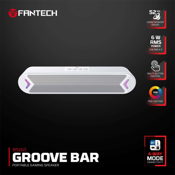 Bluetooth zvucnik Fantech BS160 Groove Bar beli
