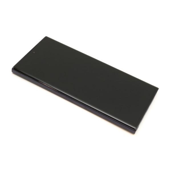 LCD za Samsung S918B Galaxy S23 Ultra 5G + touchscreen + frame black/graphite OLED