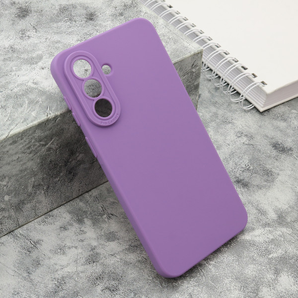 Futrola Silikon Pro Camera za Samsung A376B Galaxy A37 5G ljubicasta