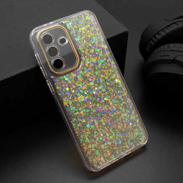 Futrola CRYSTAL GLOW za Samsung A376B Galaxy A37 5G narandzasta