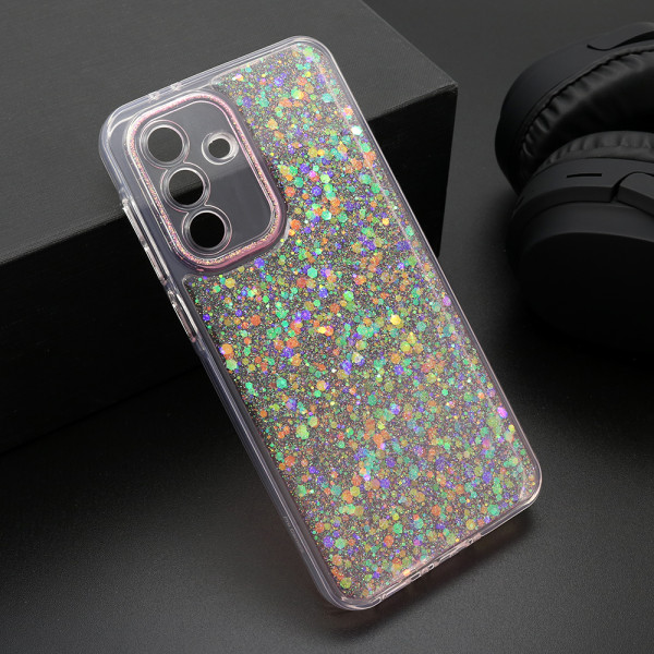 Futrola CRYSTAL GLOW za Samsung A376B Galaxy A37 5G roze