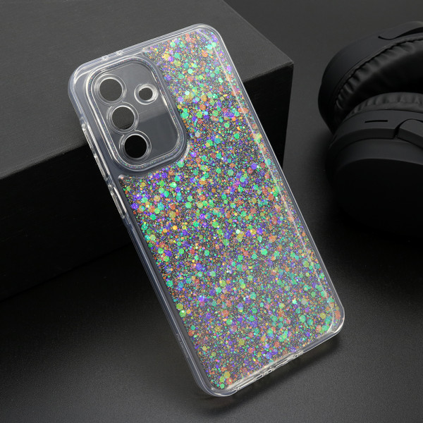 Futrola CRYSTAL GLOW za Samsung A376B Galaxy A37 5G srebrna