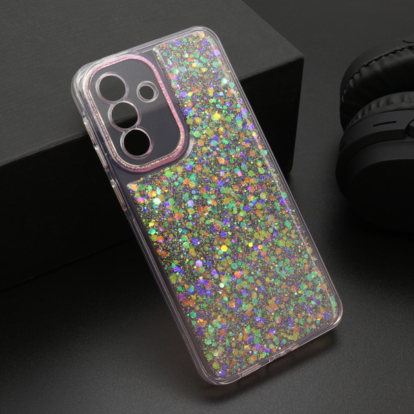 Futrola CRYSTAL GLOW za Samsung A576B Galaxy A57 5G roze