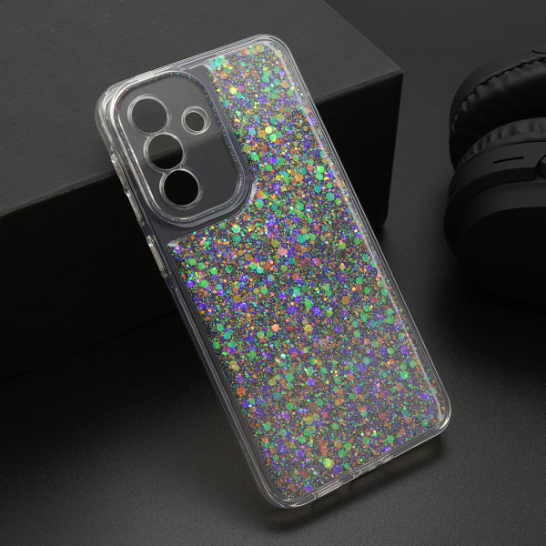 Futrola CRYSTAL GLOW za Samsung A576B Galaxy A57 5G srebrna
