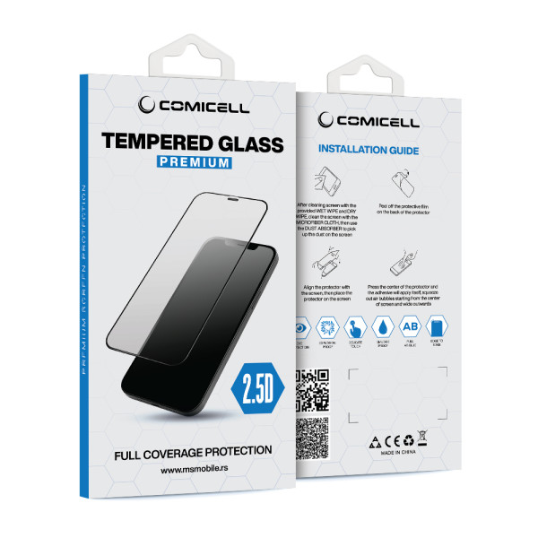 Folija za zastitu ekrana GLASS 2.5D za Samsung A576B Galaxy A57 5G crna