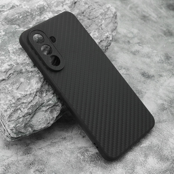 Futrola silikon CARBON LIGHT za Samsung A576B Galaxy A57 5G crna