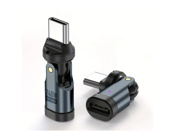 FAST ASIA Rotirajuci USB-CC adapter, 240W,480Gb,540
