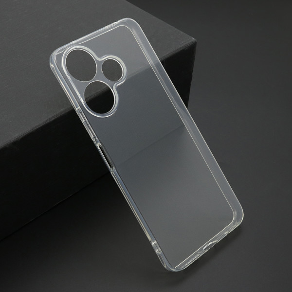 Futrola ULTRA TANKI PROTECT silikon za Xiaomi Redmi 13 4G providna (bela)