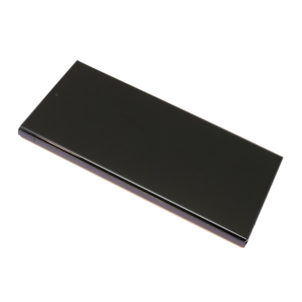 LCD za Samsung S918B Galaxy S23 Ultra + touchscreen + frame FULL ORG EU black (GH82-30465A/30466A)