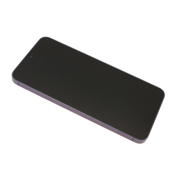 LCD za Samsung S926B Galaxy S24 Plus 5G + touchscreen + frame black OLED