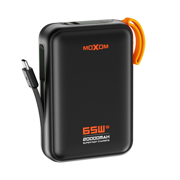 Power Bank Moxom MX-PB188 20000MAH Type C crni