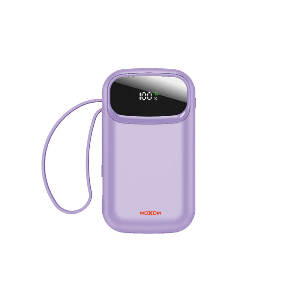 Power Bank Moxom MX-PB135 fast 20000mAh QC22.5W+ PD20W  2.4A ljubicasti