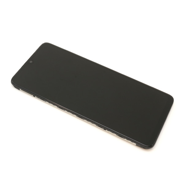 LCD za Motorola Moto G06 + touchscreen + frame black ORG