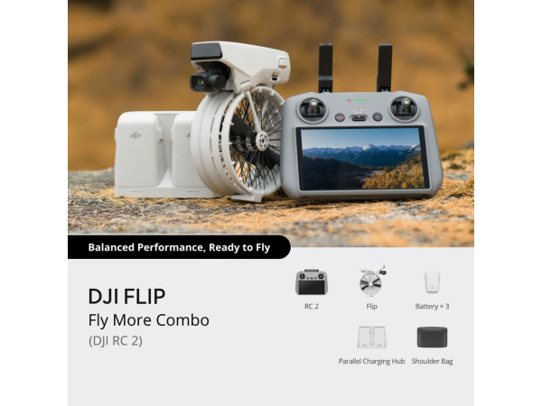 Dron DJI Flip Fly More Combo (DJI RC2)