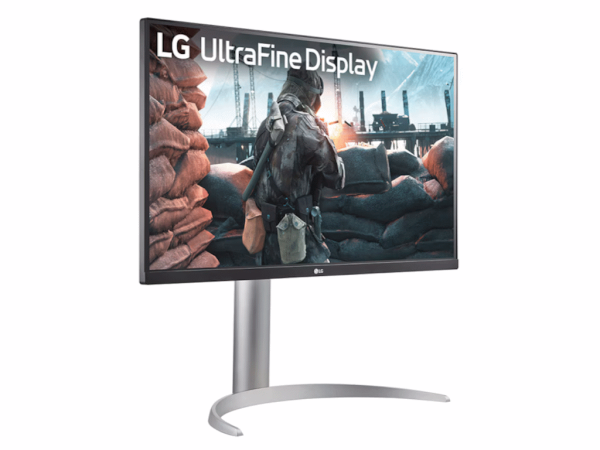 Monitor LG 27UP650K-W 27''/IPS/3840x2160/60Hz/5ms GtG/HDMIx2,DP/Freesync/pivot,visina/srebrna