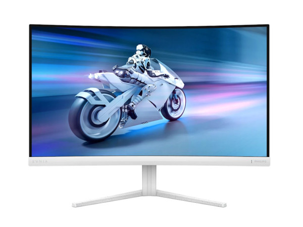 Monitor PHILIPS 27M2C5201L/00 27''/VA,zakrivljen/1920X1080/180Hz/1ms GtG/HDMIx2,DP/VESA/bela