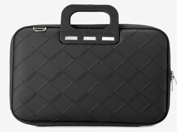 Torba BOMBATA Intrecciato 15,6/16 Black
