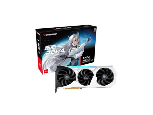 Graficka karta POWERCOLOR RX9070XT 16G-LOCREVA AMD16GBGDDR6256bitcrna' ( 'RX9070XT 16G-LOCRE' ) 