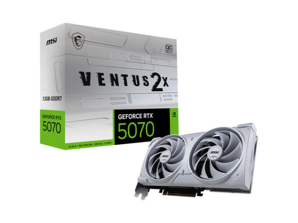 Graficka karta MSI G5070-12V2CW RTX5070 VENTUS 2X OC NVD12GBGDDR7192bitbela' ( 'V532-004R' ) 