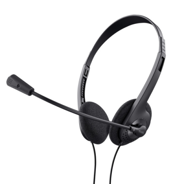 Slušalice TRUST Primo Chat Headset žične/3,5mm+2x3,5mm CRNE