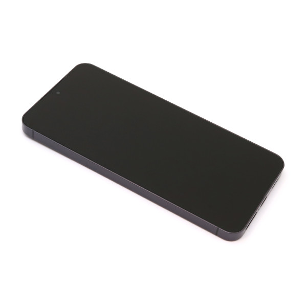 LCD za Samsung S921B Galaxy S24 5G + touchscreen + frame black SOFT OLED APLONG