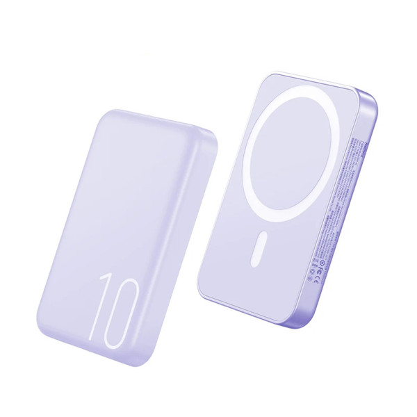 Power Bank MagSafe REMAX Usion RPP-65 PD20W + wireless 15W 10000mAh ljubicasti