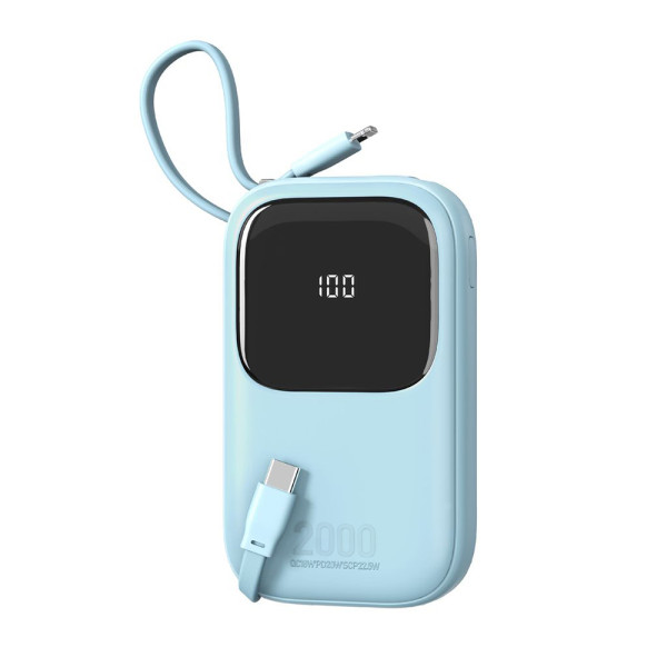 Power Bank Moxom MX-PB129 PD20W + QC18W + SCP22.5W 20000mAh plavi