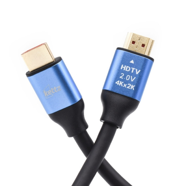 Kettz KT-HK2.0-5M HDMI kabl V2.0 gold 5m