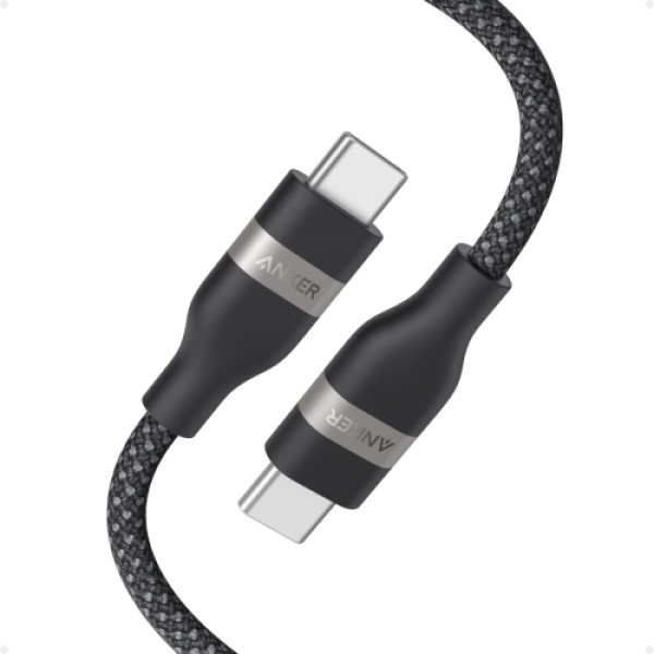ANKER Zolo USB-C to USB-C Kabl pleteni 0,9m 240w CRNI