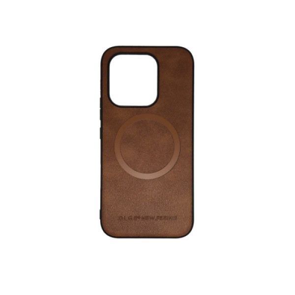 Silikonska futrola OLGE Magnetic New Feeing Honor 600 Lite BRAON