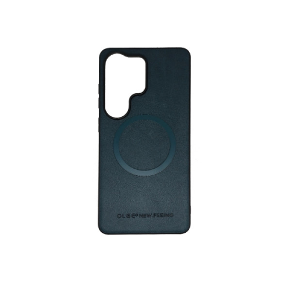 Silikonska futrola OLGE Magnetic New Feeing Samsung S26 Ultra ZELENA