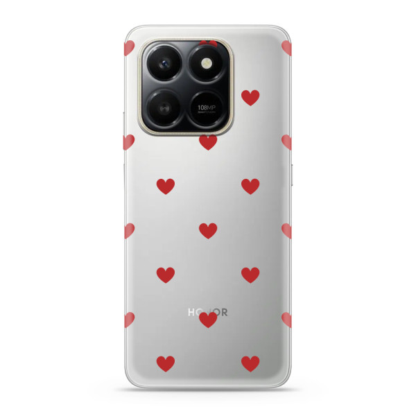 Futrola ULTRA TANKI PRINT CLEAR za Honor X7d SP013