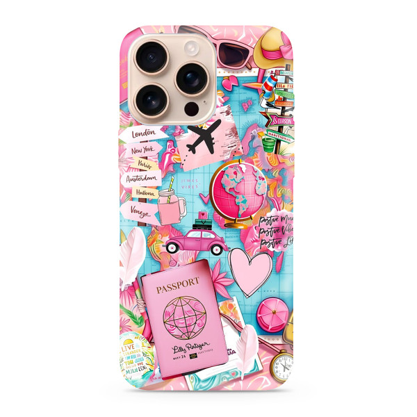 Futrola ULTRA TANKI PRINT CLEAR za iPhone 16 Pro Max (6.9) SP029
