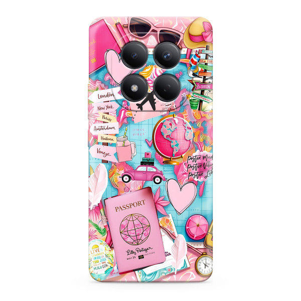 Futrola ULTRA TANKI PRINT CLEAR za Xiaomi Redmi Note 15 Pro 4G SP029