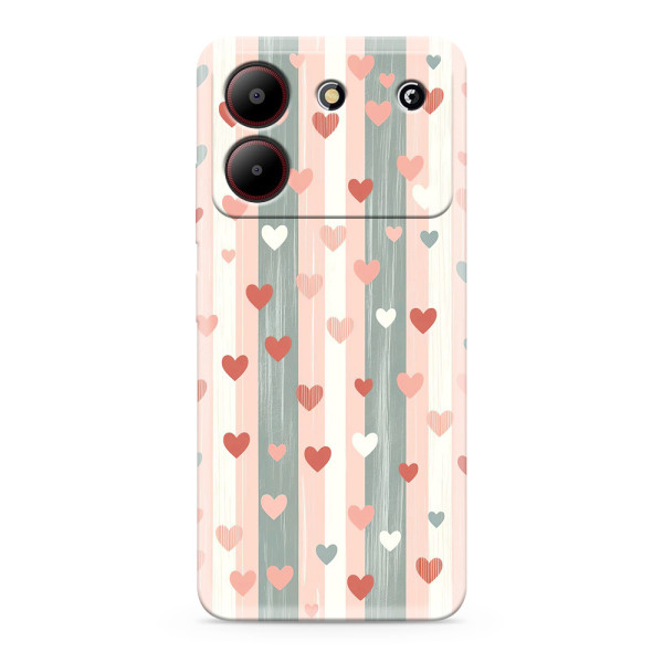Futrola ULTRA TANKI PRINT CLEAR za ZTE Blade A54 SP022