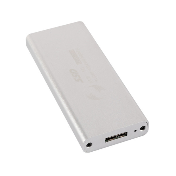 Adapter SSD NVMe - USB 3.1 srebrni