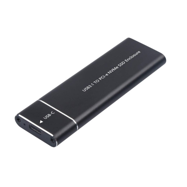 Adapter SSD Type C - M.2 NVMe SSD crni