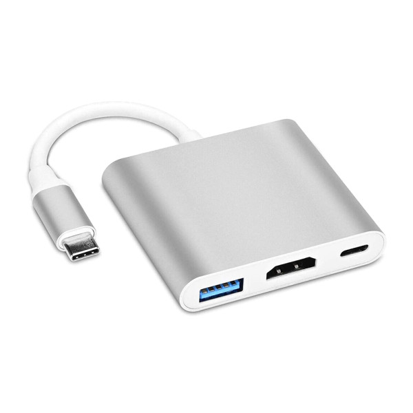 Adapter TYPE C+HDMI+USB3.0 na TYPE C