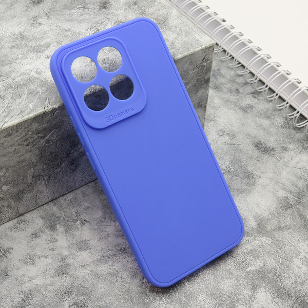 Futrola Soft 3D camera za Honor X8c plava
