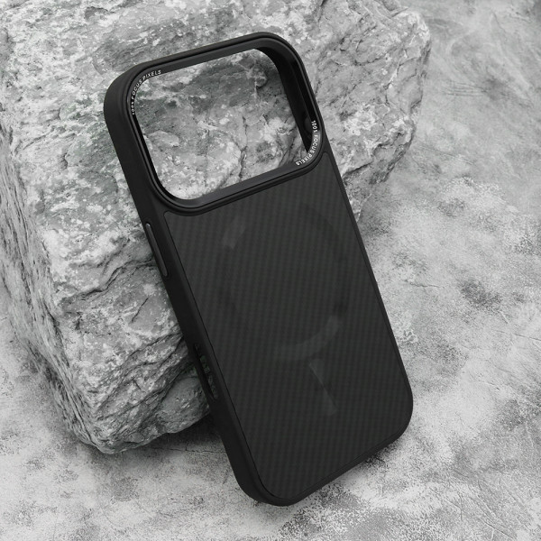 Futrola CARBON MagSafe za iphone 17 Pro (6.3) crna (big camera)