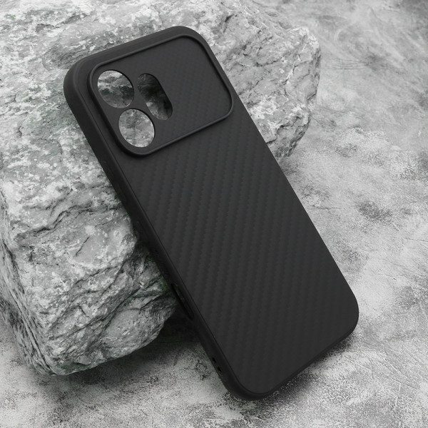 Futrola silikon CARBON LIGHT za Honor 600 crna
